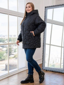 Демисезонная куртка UVENTUM модель 00129-mt-BLC Фото