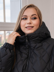 Демисезонная куртка UVENTUM модель 00129-mt-BLC Фото