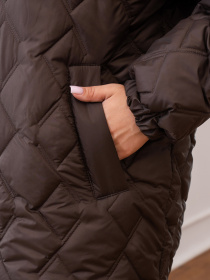 Демисезонная куртка UVENTUM модель 00129-mt-brown Фото