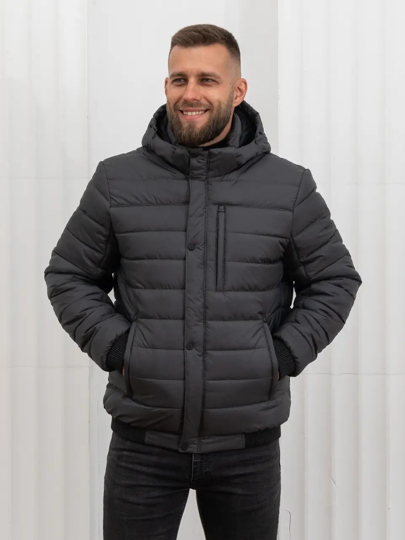 Зимняя куртка UVENTUM модель 35-5-CFK-graphite Фото