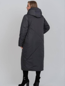 Пальто с утеплителем UVENTUM модель 1068-r-GR Фото