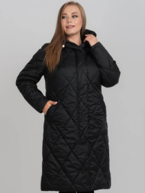 Пальто с утеплителем UVENTUM модель 1143-r-BLCK Фото