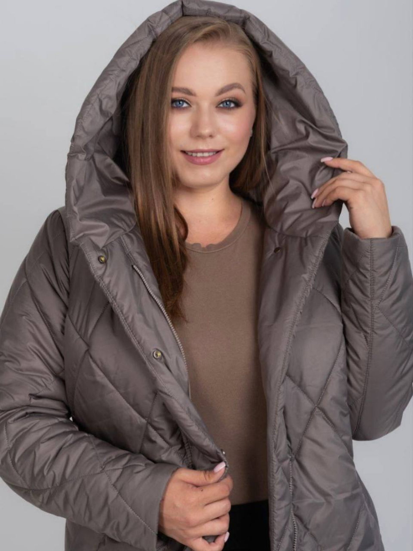 Пальто з утеплювачем UVENTUM модель 1143-r-MOC Фото