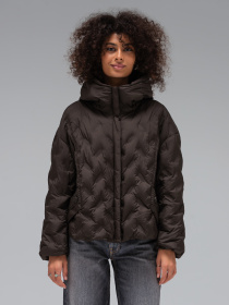 Демисезонная куртка VIVA WEAR модель 6568-brown Фото