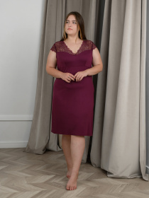 Ночная рубашка N.EL модель 781-92_Burhundi Фото