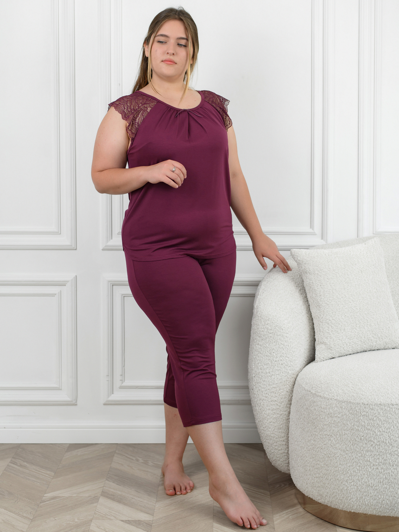 Піжама N.EL модель 1766-92_Burhundi Фото