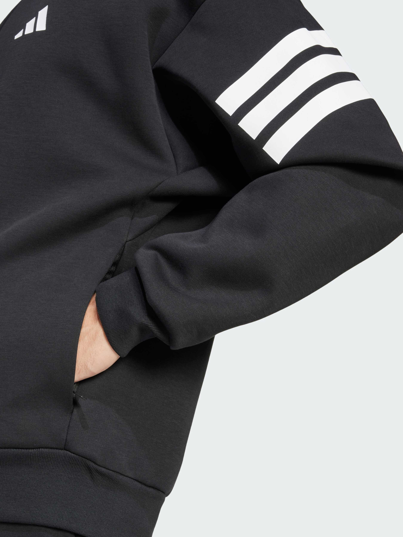 Кофта Adidas 3 Stripes модель JD4885 Фото