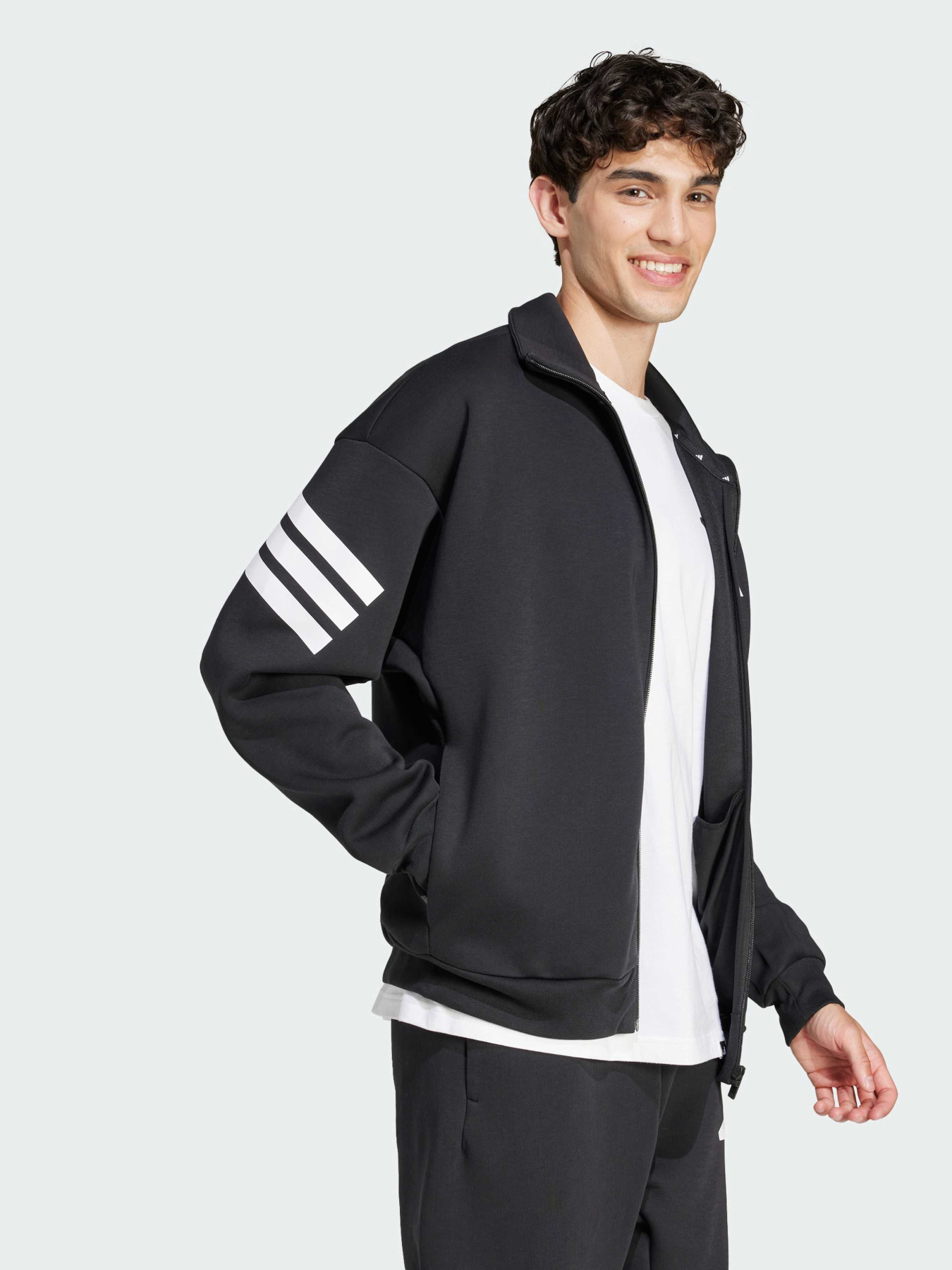 Кофта Adidas 3 Stripes модель JD4885 Фото