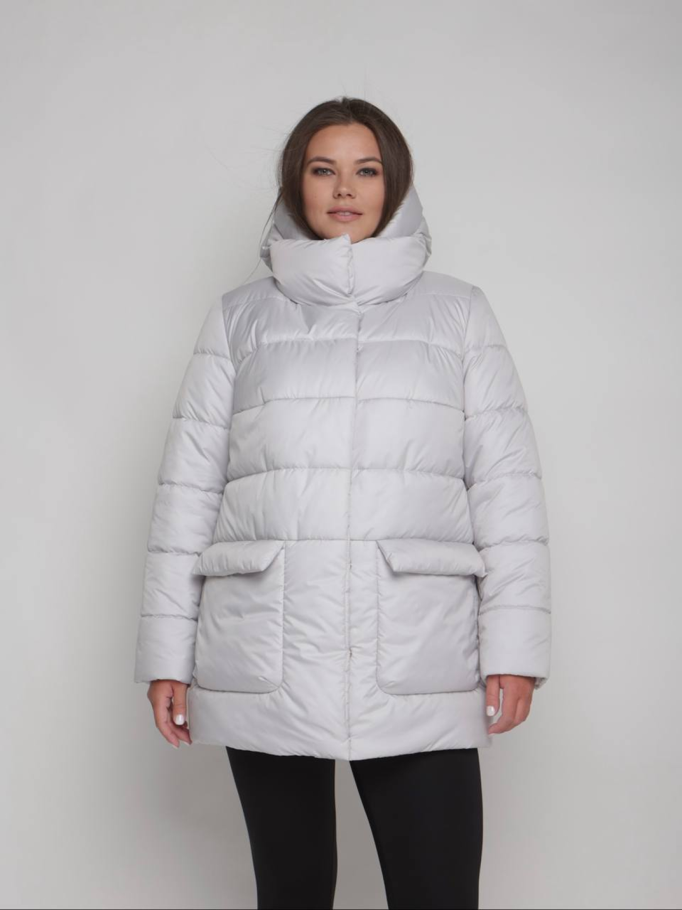 Зимняя куртка UVENTUM модель 1087-r-LIGHTGR Фото