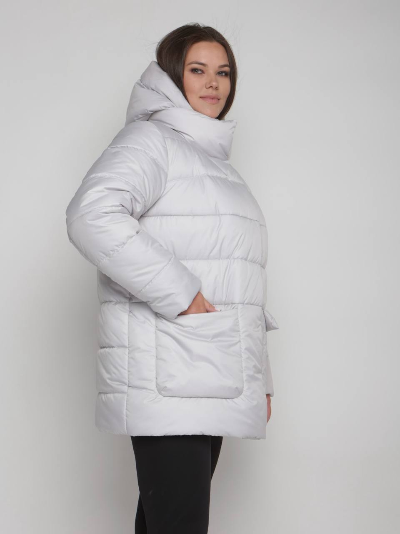 Зимняя куртка UVENTUM модель 1087-r-LIGHTGR Фото