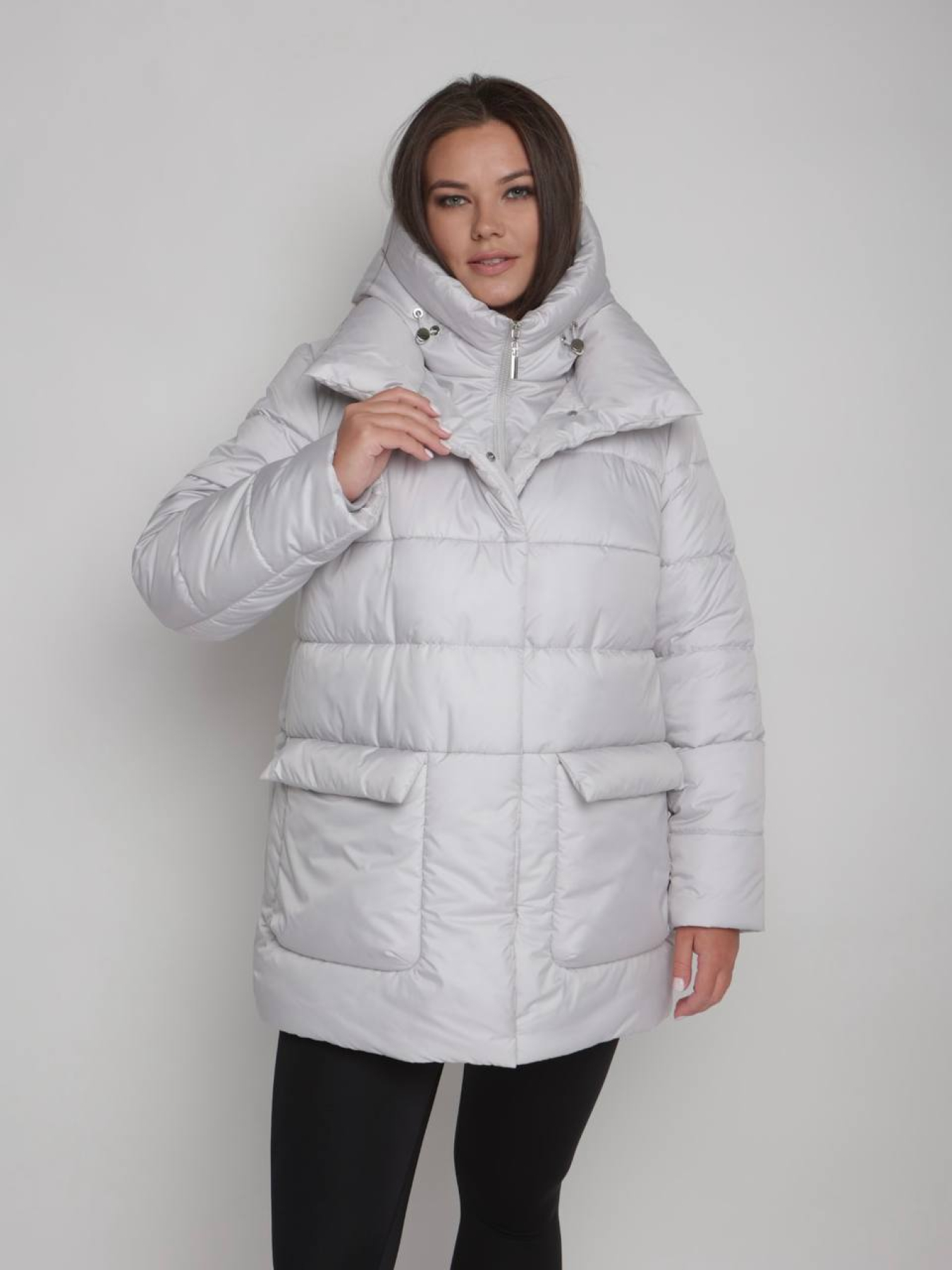 Зимняя куртка UVENTUM модель 1087-r-LIGHTGR Фото