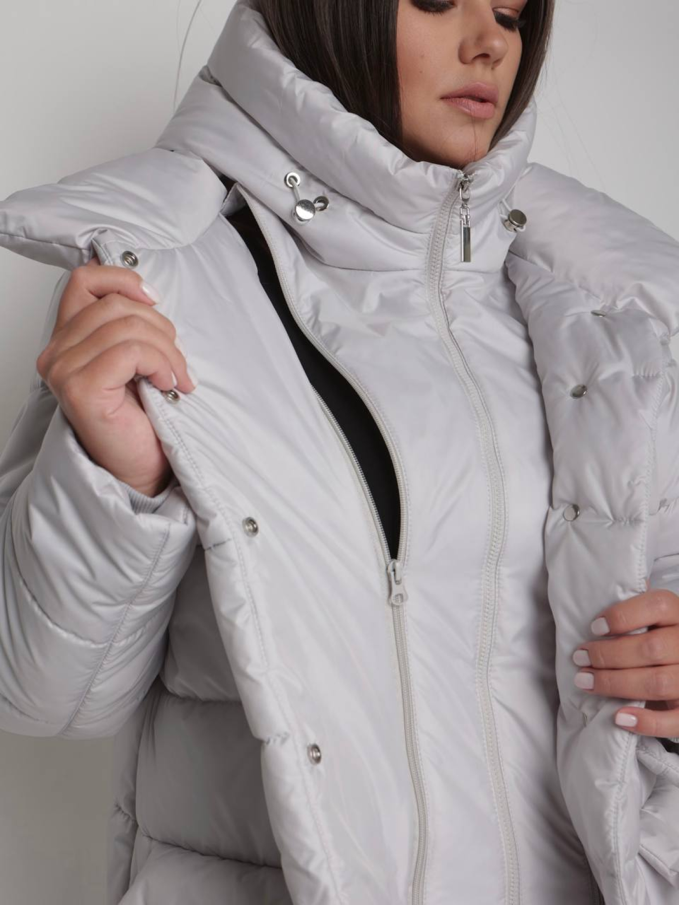 Зимняя куртка UVENTUM модель 1087-r-LIGHTGR Фото