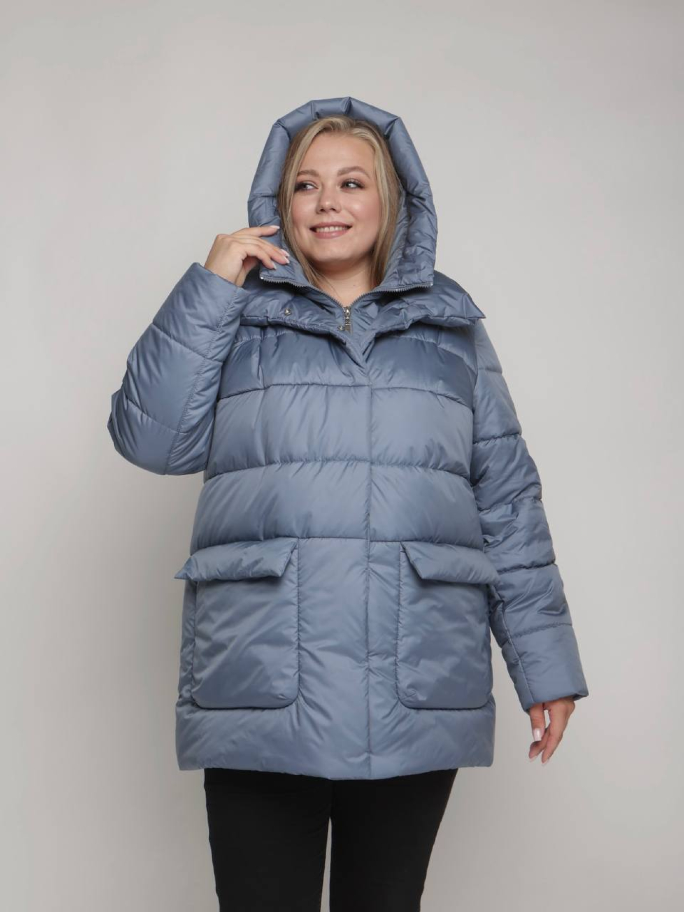 Зимняя куртка UVENTUM модель 1087-r-BLU Фото