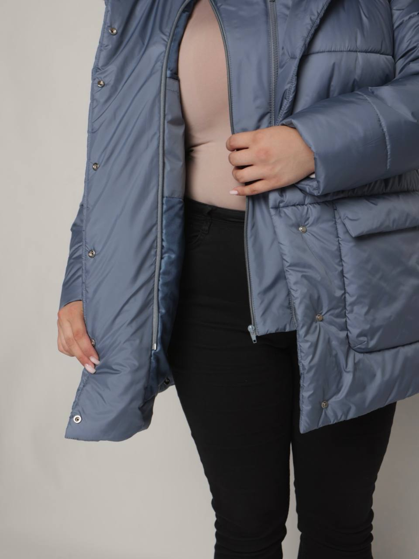 Зимняя куртка UVENTUM модель 1087-r-BLU Фото