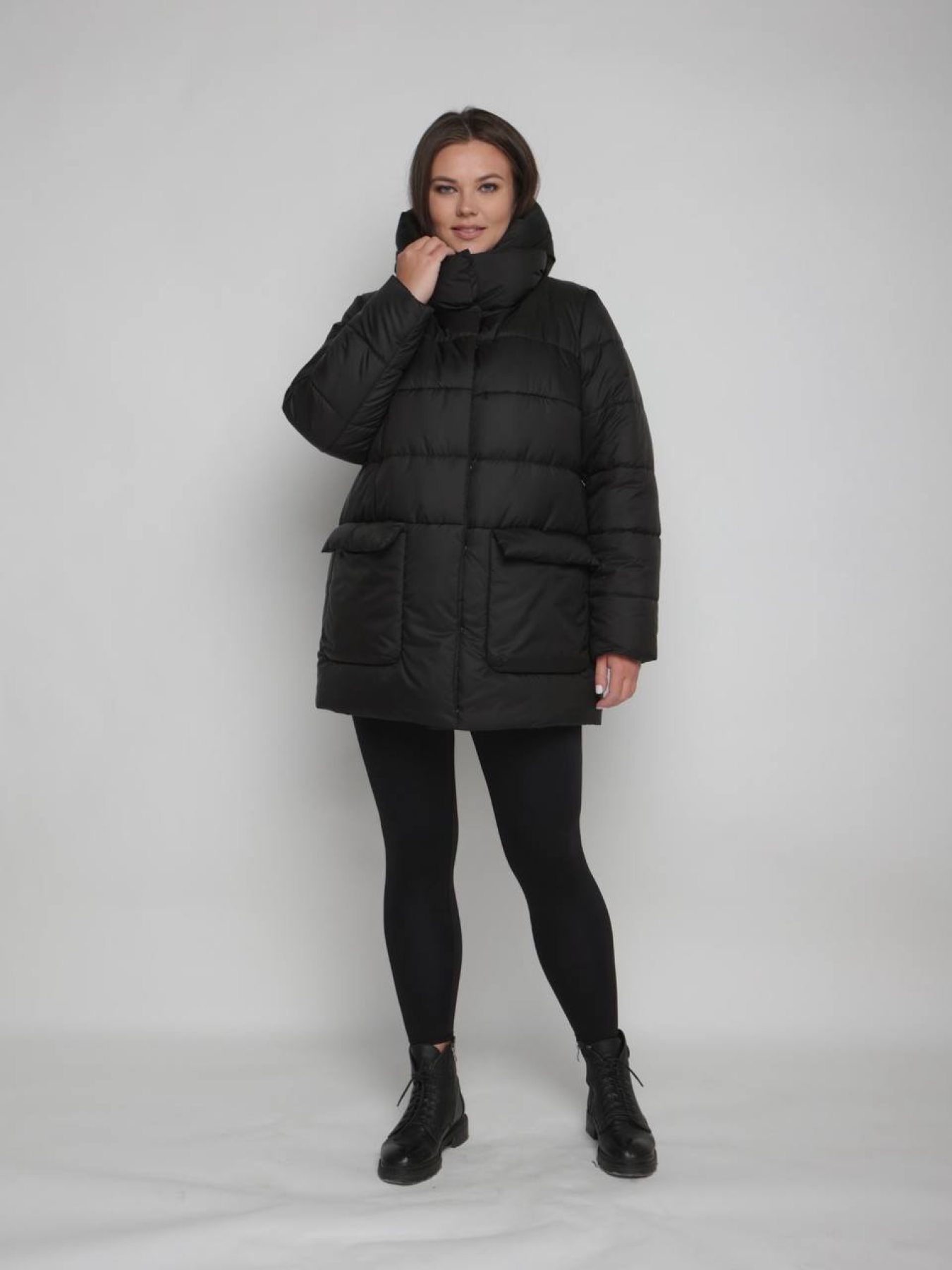 Зимняя куртка UVENTUM модель 1087-r-BLCK Фото