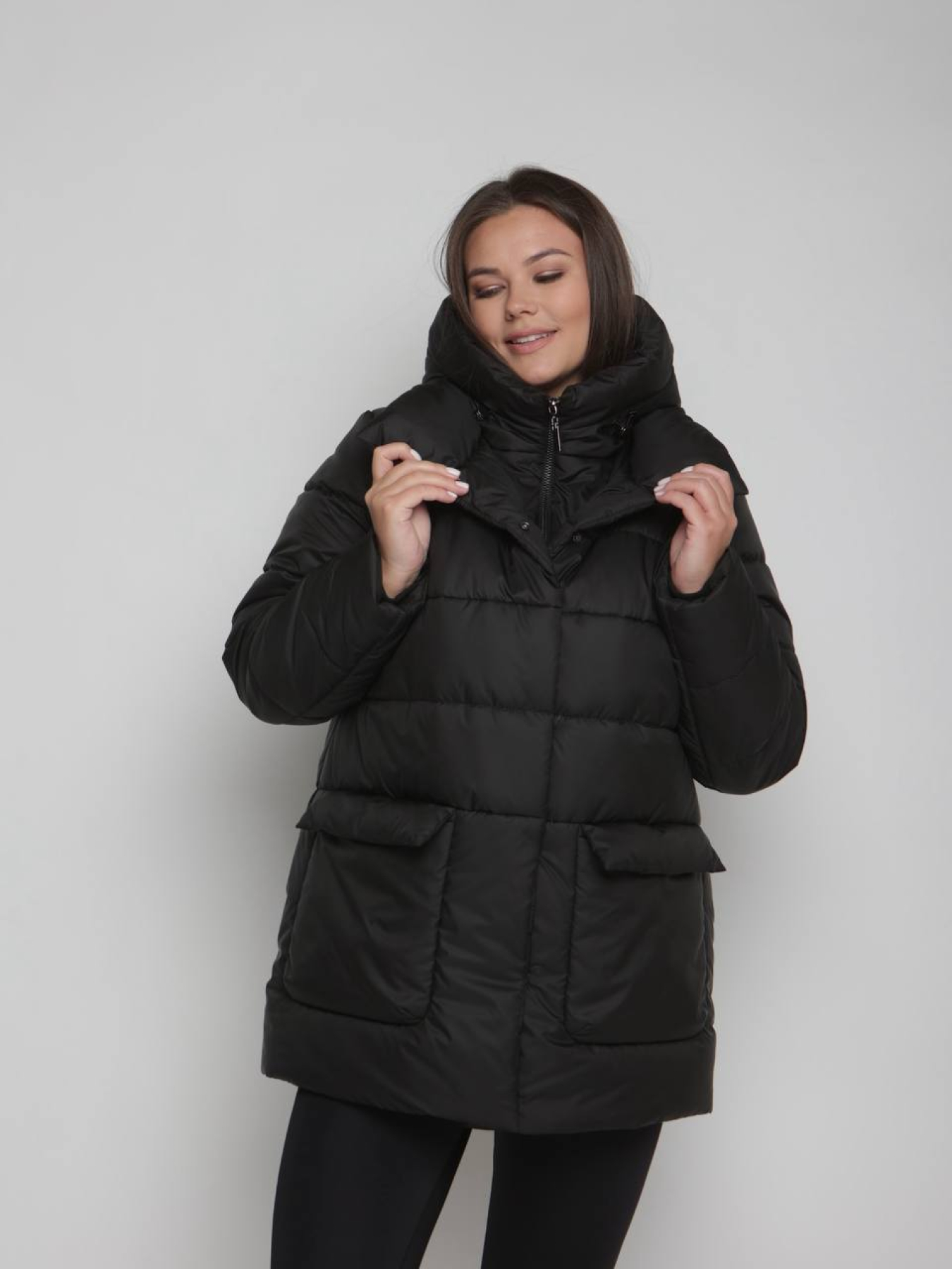 Зимняя куртка UVENTUM модель 1087-r-BLCK Фото