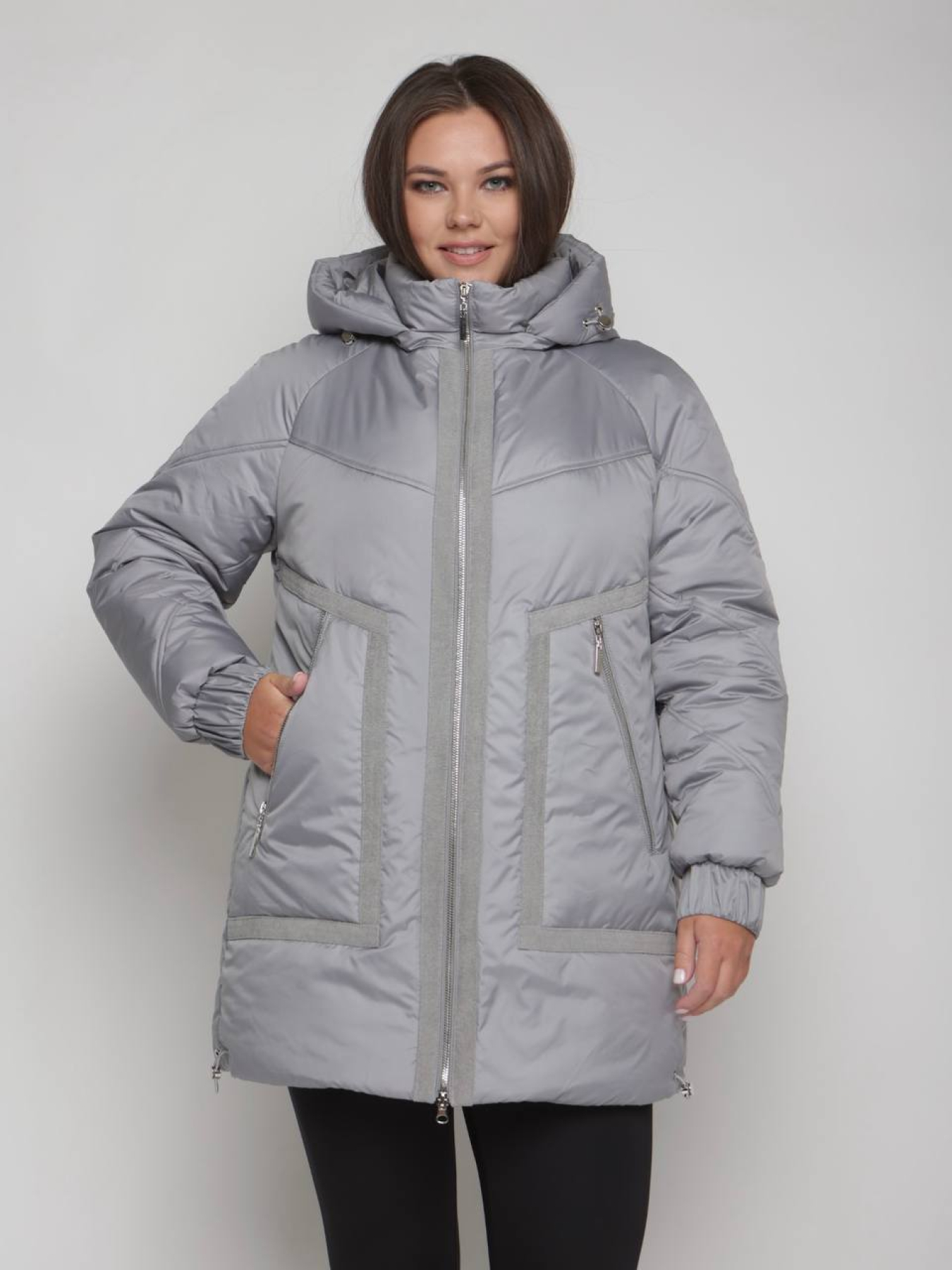 Зимняя куртка UVENTUM модель 1083-r-GREY Фото