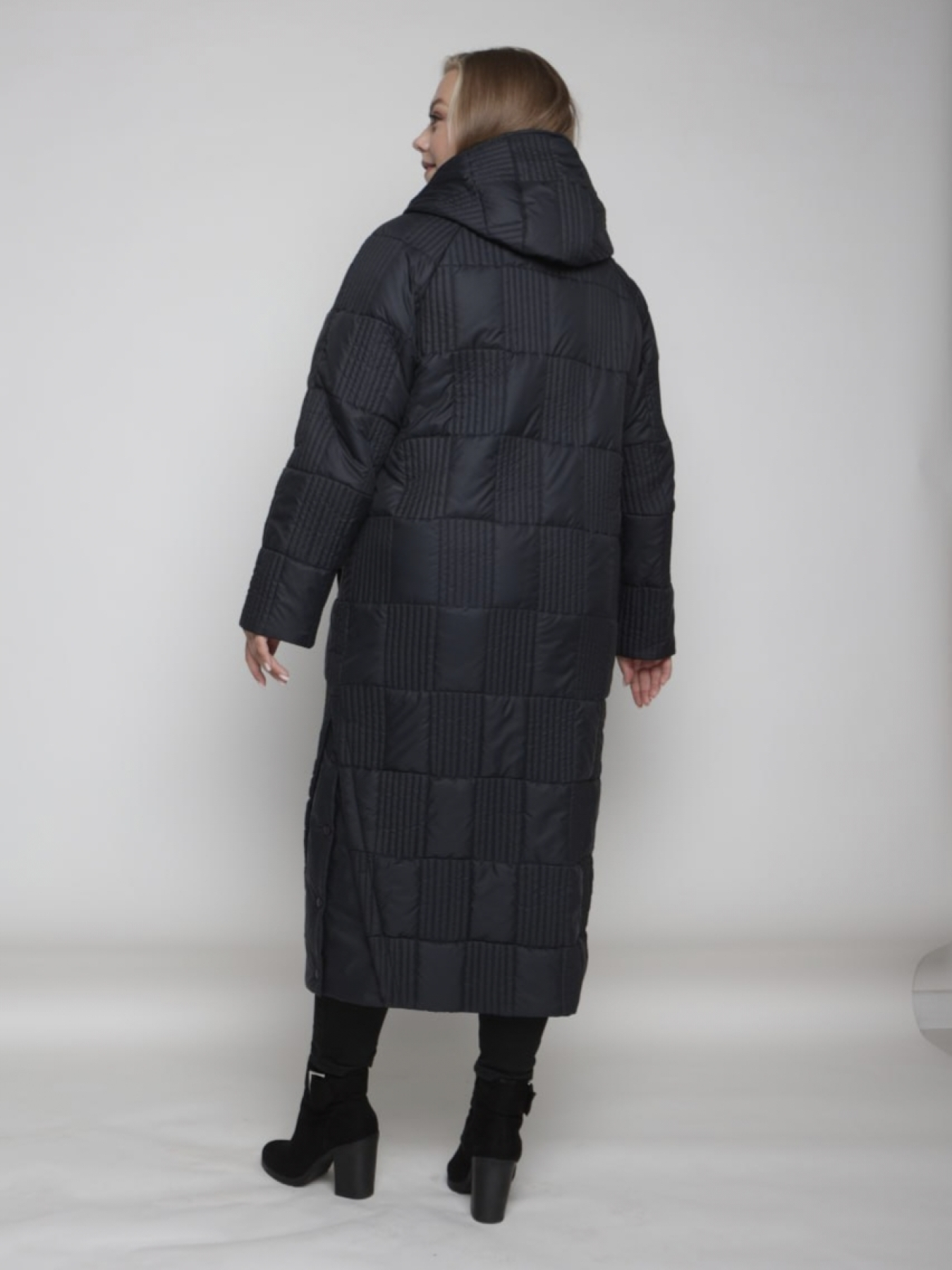 Пальто з утеплювачем UVENTUM модель 1069-r-BLU Фото