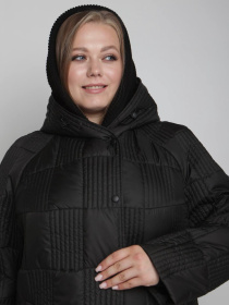 Пальто з утеплювачем UVENTUM модель 1069-r-BLC Фото