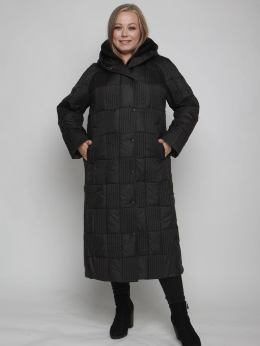 Пальто с утеплителем UVENTUM модель 1069-r-BLC Фото