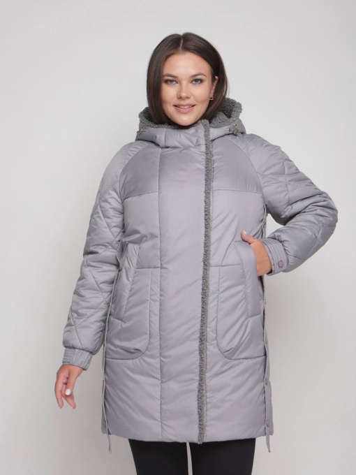 Зимняя куртка UVENTUM модель 1082-r-GREY Фото