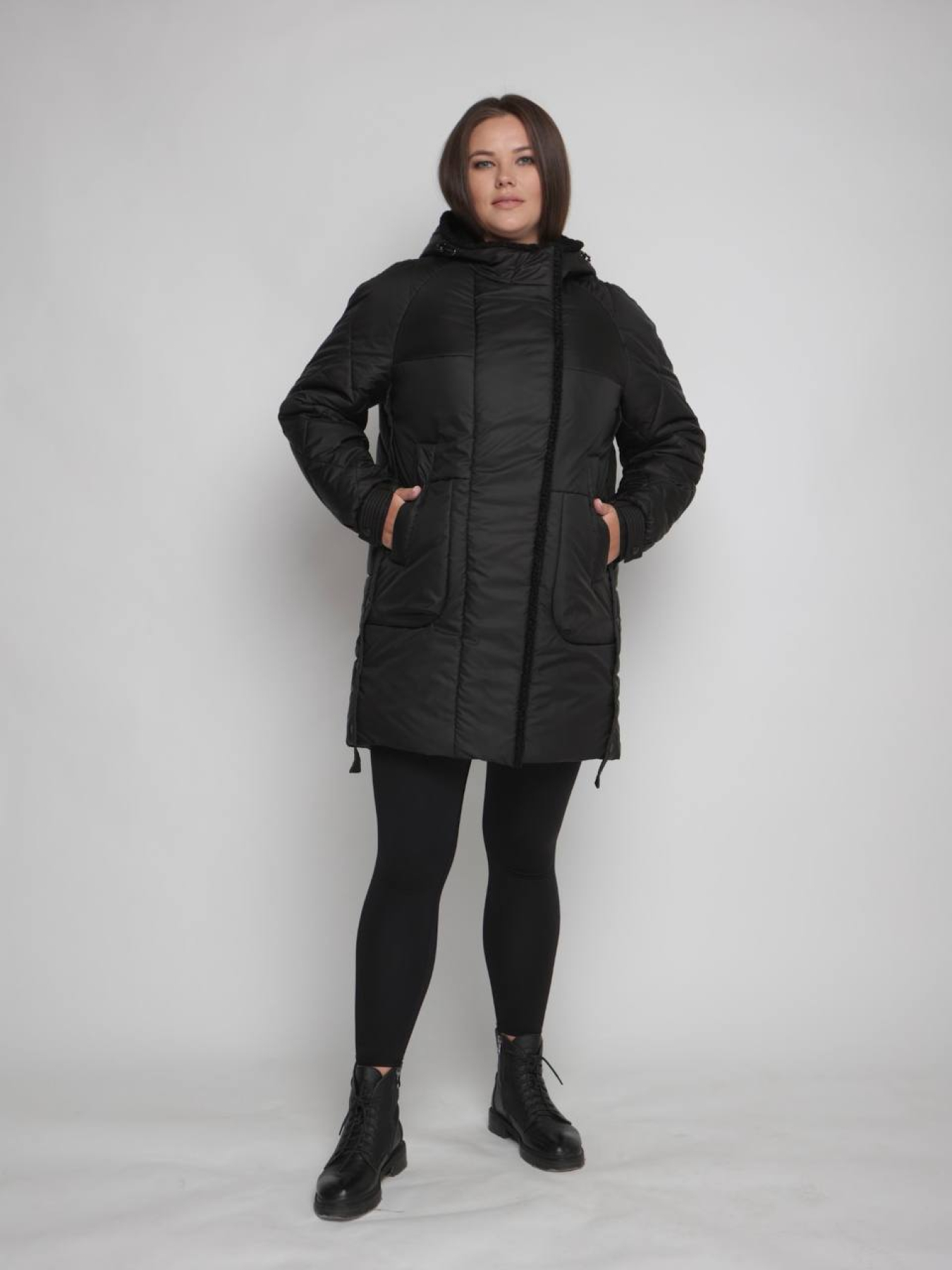 Зимняя куртка UVENTUM модель 1082-r-BLCK Фото