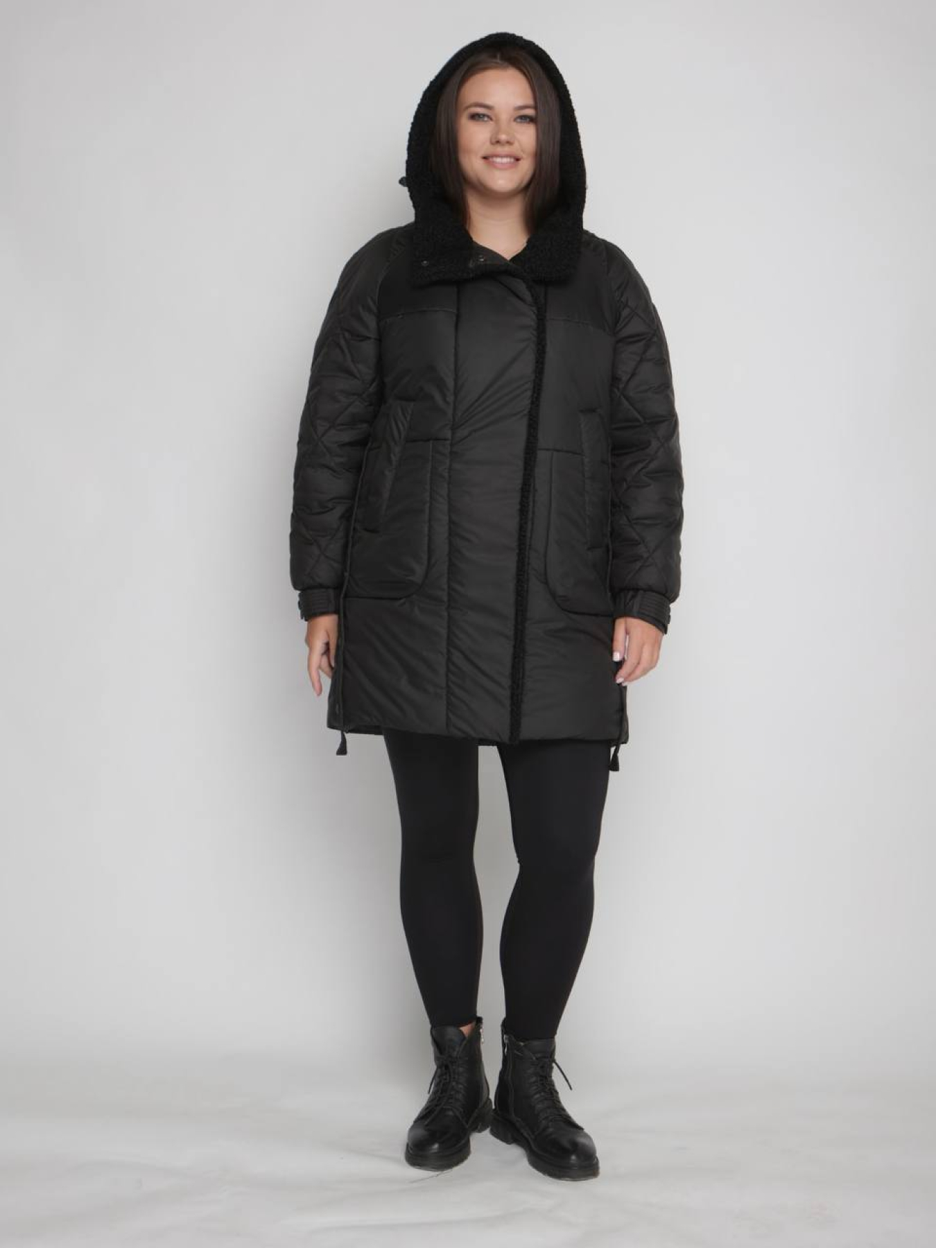 Зимняя куртка UVENTUM модель 1082-r-BLCK Фото