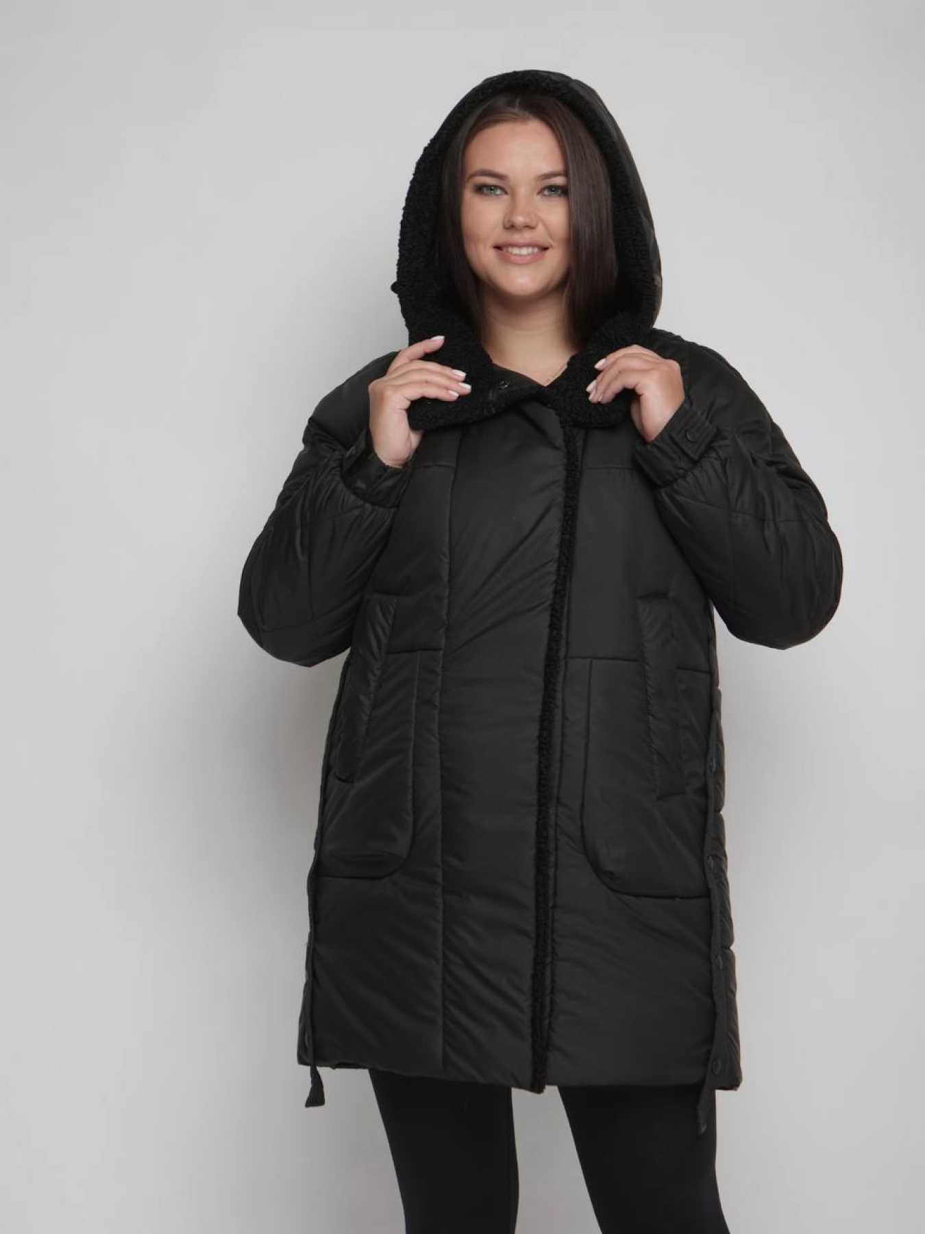 Зимняя куртка UVENTUM модель 1082-r-BLCK Фото