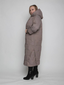 Пальто с утеплителем UVENTUM модель 1069-r-mocha Фото