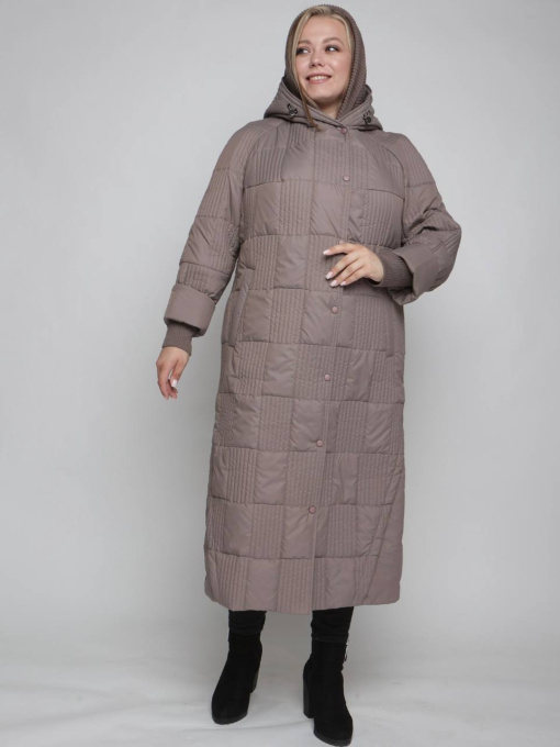 Пальто с утеплителем UVENTUM модель 1069-r-mocha Фото