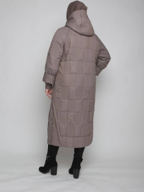 Пальто з утеплювачем UVENTUM модель 1069-r-mocha Пальто з утеплювачем UVENTUM модель 1069-r-mocha Фото