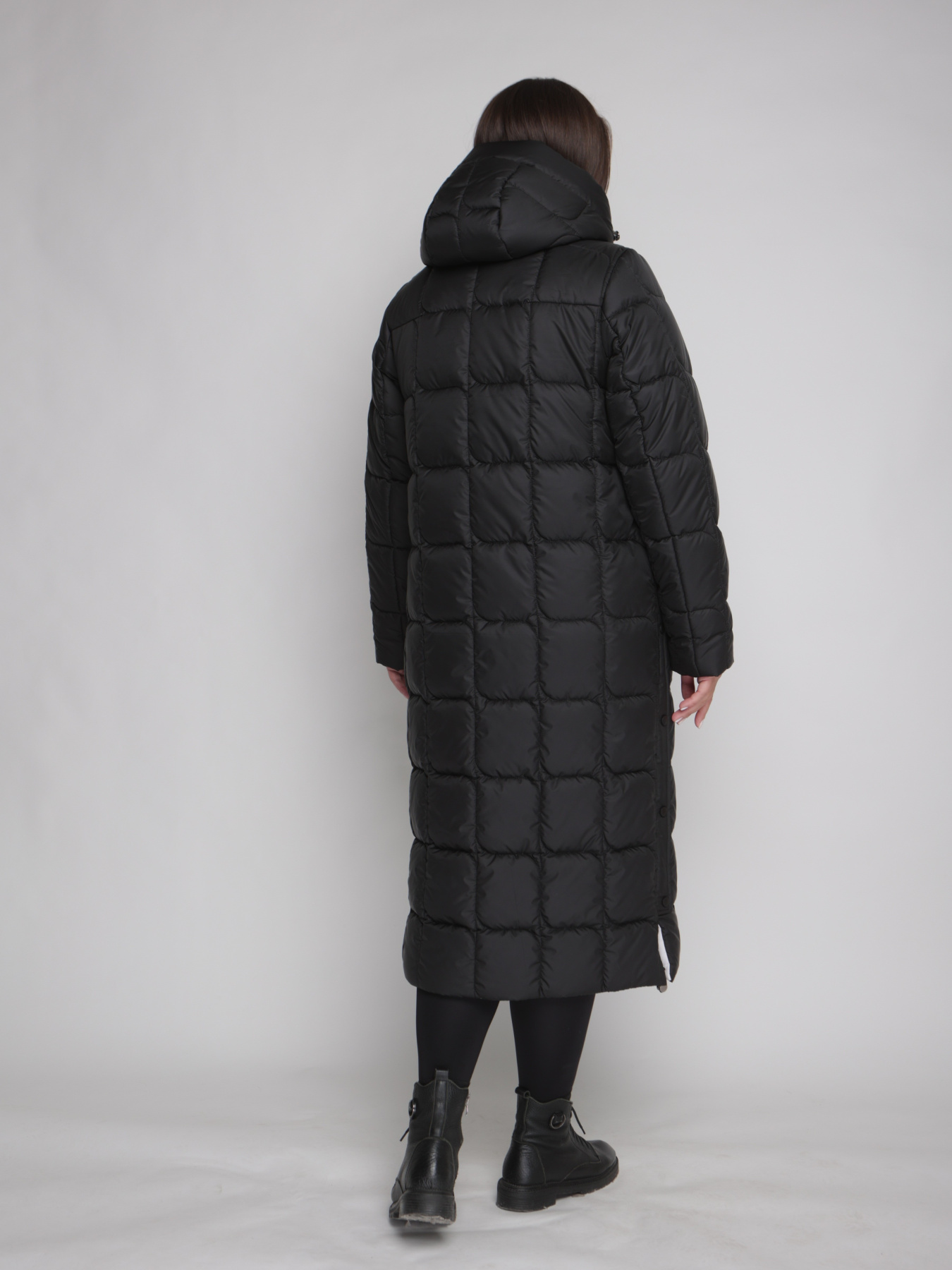 Пальто с утеплителем UVENTUM модель 1089-r-BLC Фото