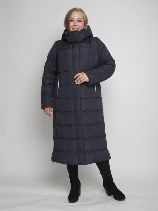 Пальто з утеплювачем UVENTUM модель 1089-r-BLU Фото