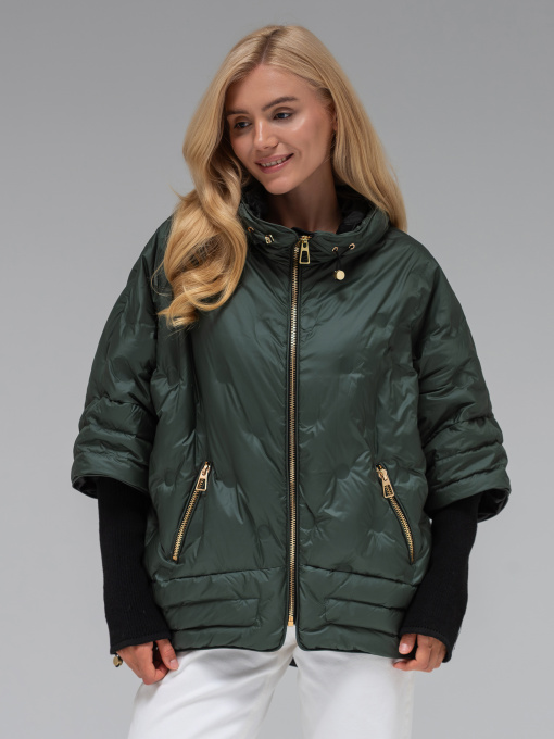 Демисезонная куртка VIVA WEAR модель 6560-green Фото