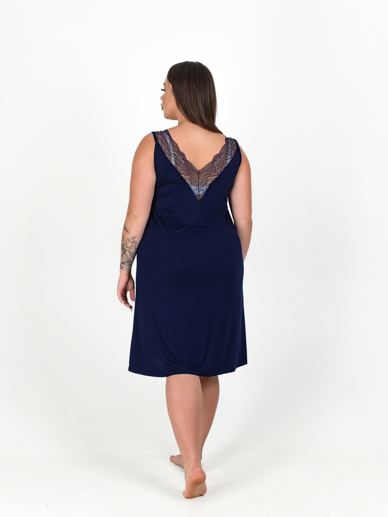 Ночная рубашка N.EL модель 1603-92_blue Фото