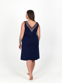 Ночная рубашка N.EL модель 1603-92_blue Фото