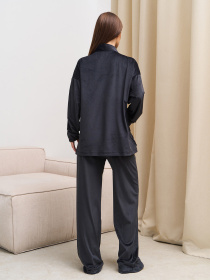 Пижама ISSA Plus модель 14324A_черный Фото