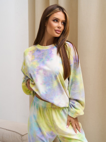 Піжама ISSA Plus модель 15308_мультиколор Фото