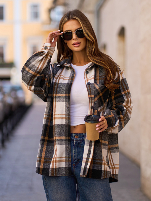 Сорочка повсякденна ISSA Plus модель 15311_мультиколор Фото