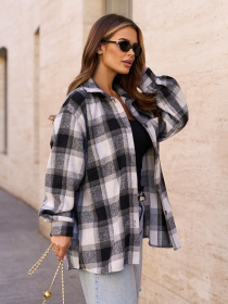 Рубашка повседневная ISSA Plus модель 15313_мультиколор Фото