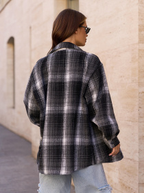 Рубашка ISSA Plus модель 15314_мультиколор Фото