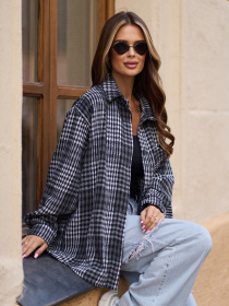 Рубашка повседневная ISSA Plus модель 15315_черный Фото