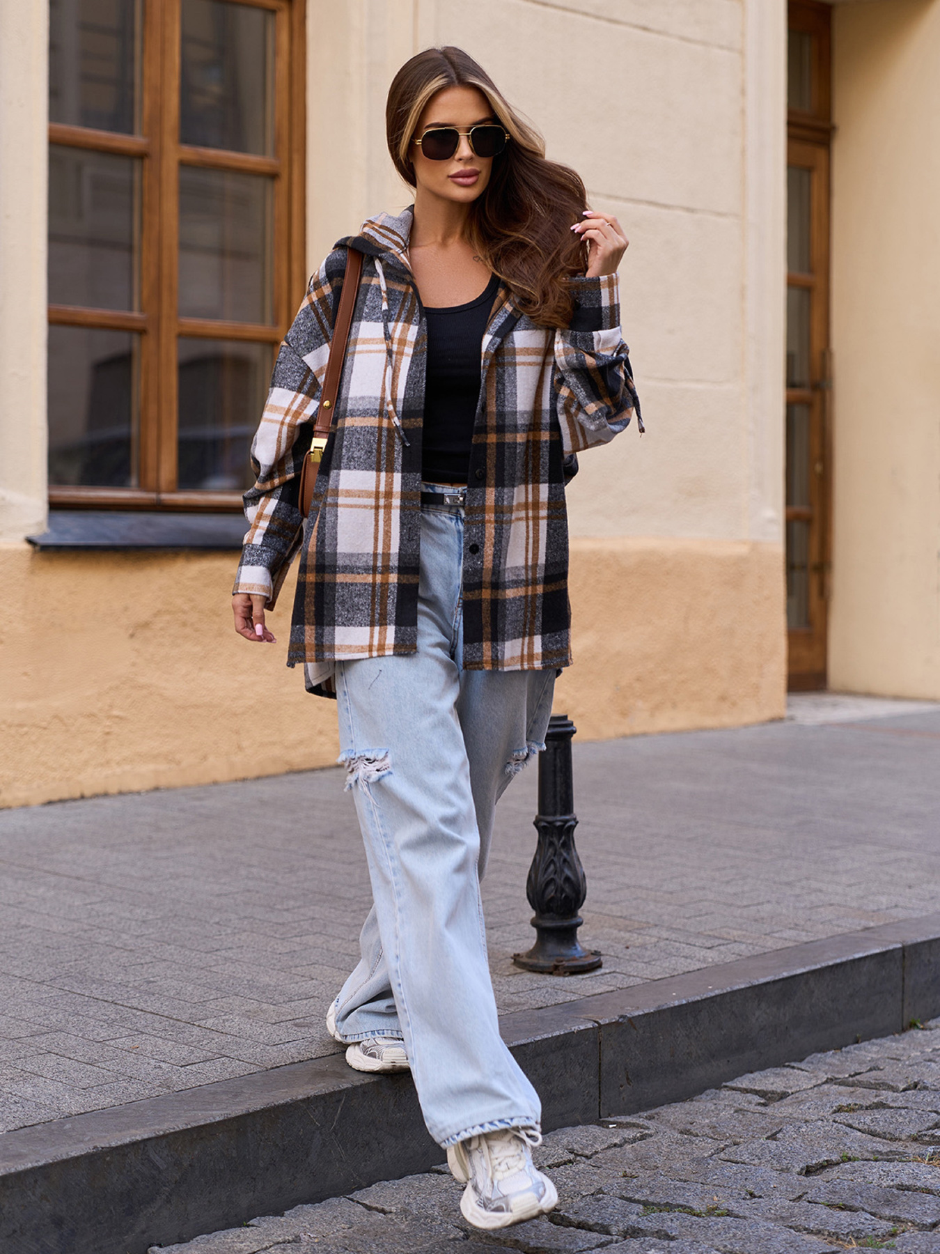 Рубашка ISSA Plus модель 15318_мультиколор Фото