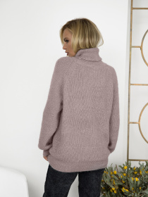 Свитер ISSA Plus модель WN19-101_бежевый Фото