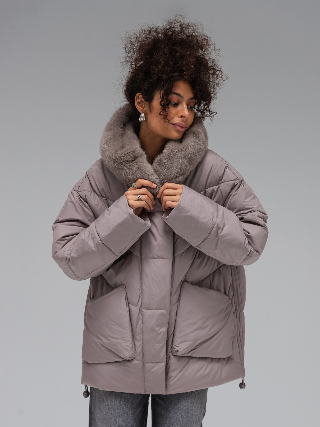 Зимняя куртка VIVA WEAR модель 5187-mokko Фото