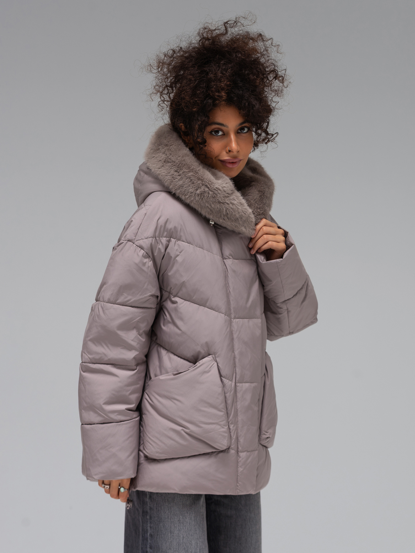 Зимняя куртка VIVA WEAR модель 5187-mokko Фото