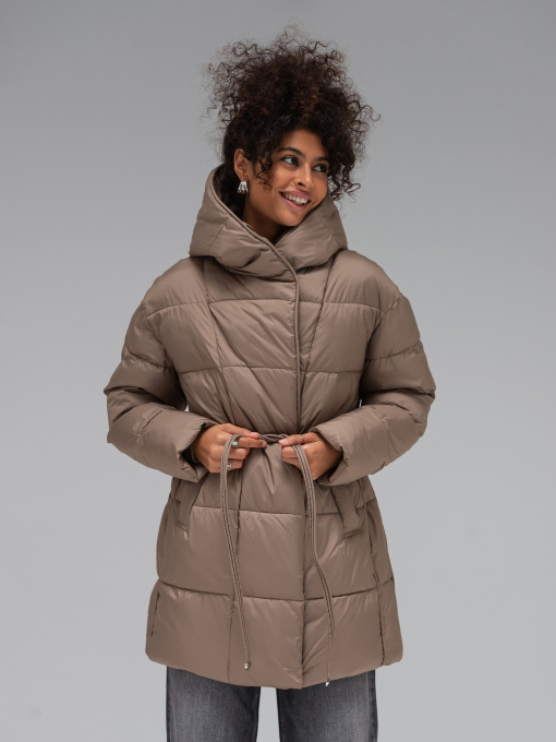 Зимова куртка VIVA WEAR модель 5089-beige Фото