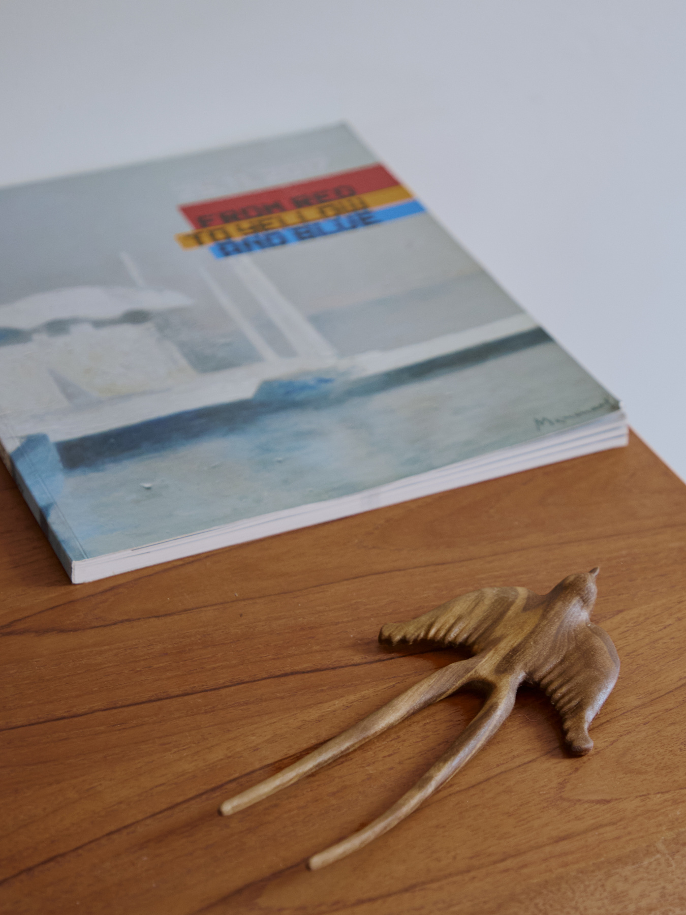 Дерев’яна шпилька для волосся «Ластівка» GNIZDO модель WHPS Фото