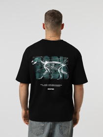 Футболка Bezlad Вовк модель futbolka-doslidzhuy-vovk-chorna Фото