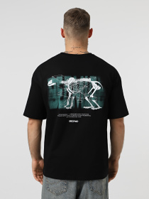 Футболка Bezlad Бурий ведмідь модель futbolka-doslidzhuy-vedmid-chorna Фото